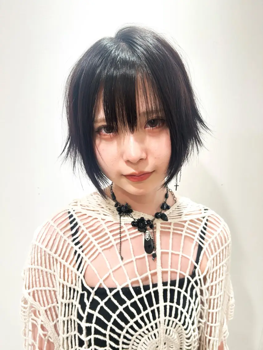 ショート レイヤーカット シャギー ショートヘア ウルフカット カット ウルフ/レイヤー /suzuhaのヘアスタイル