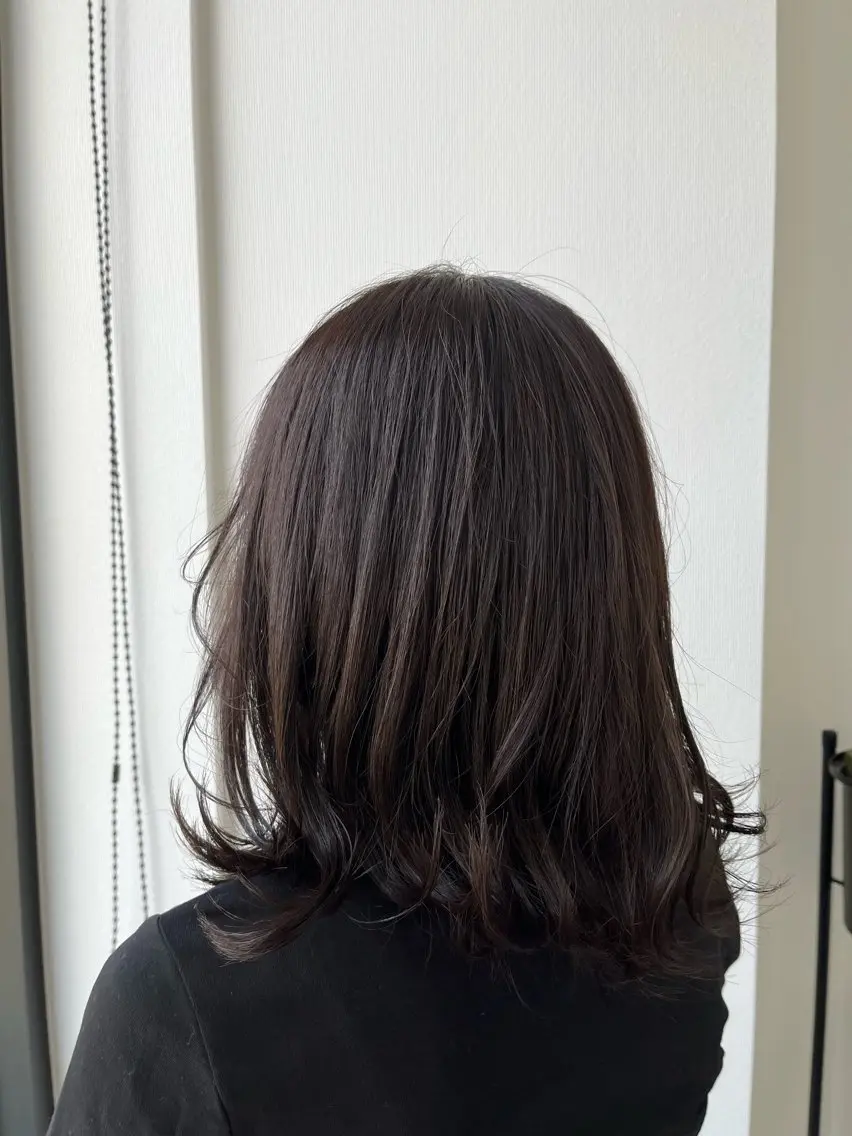 カラー MINENO🌼 ブリーチ⭐️カットのヘアスタイル