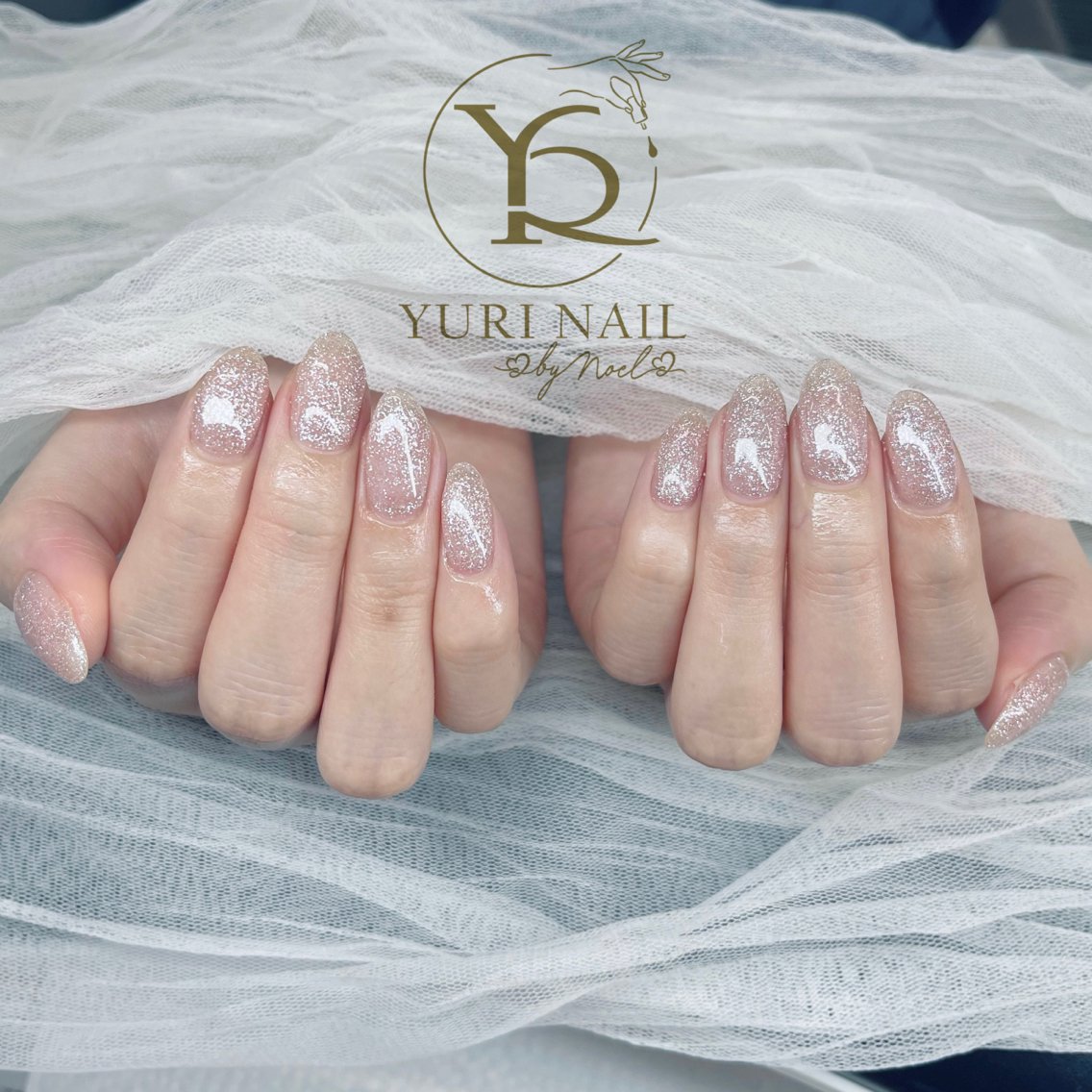ネイル チークネイル フットネイル フレンチネイル グラデーション キラキラネイル ハンドネイル フットネイル YURI Nail Funabashiのネイルデザイン