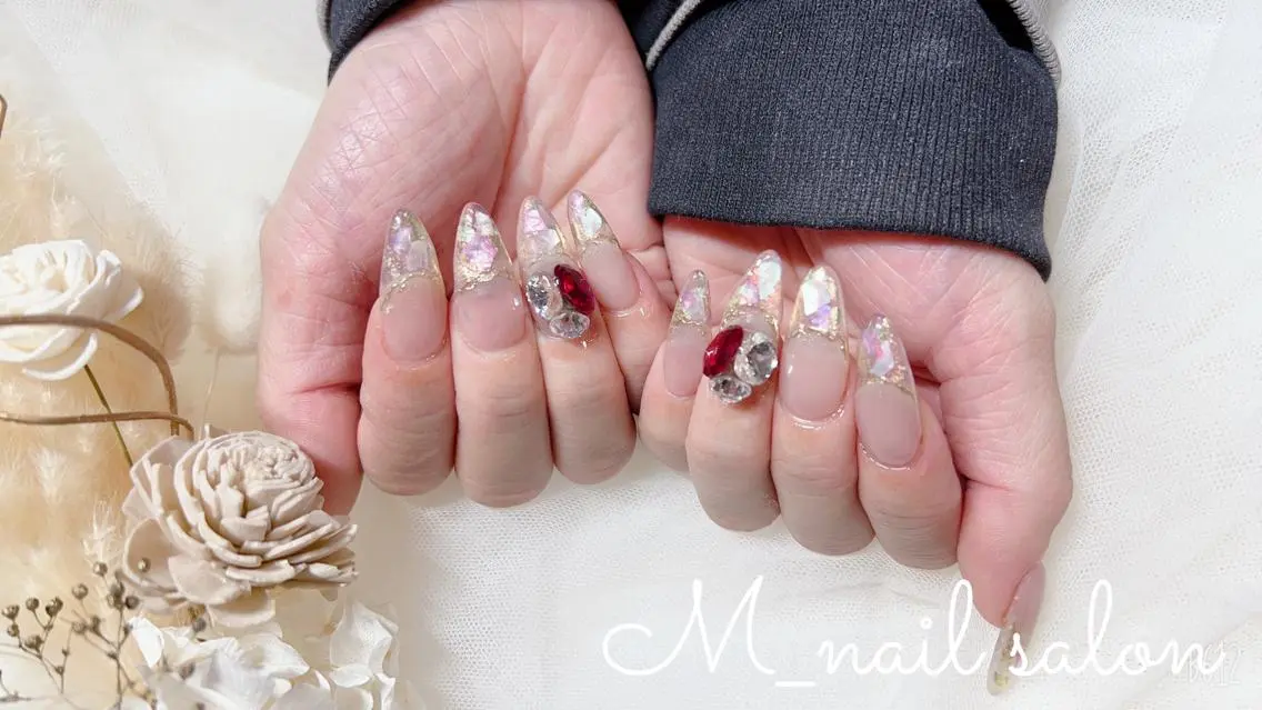 ネイル スカルプネイル M_ nail salonのネイルデザイン