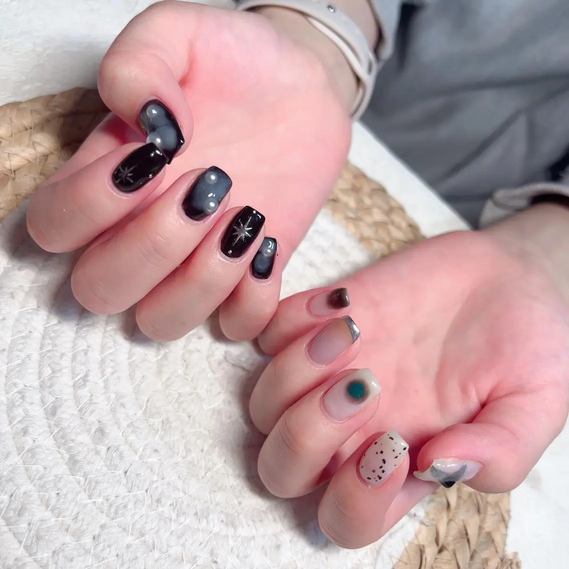 ネイル ハンドネイル M 🌷Nail 長さだし専門店のネイルデザイン