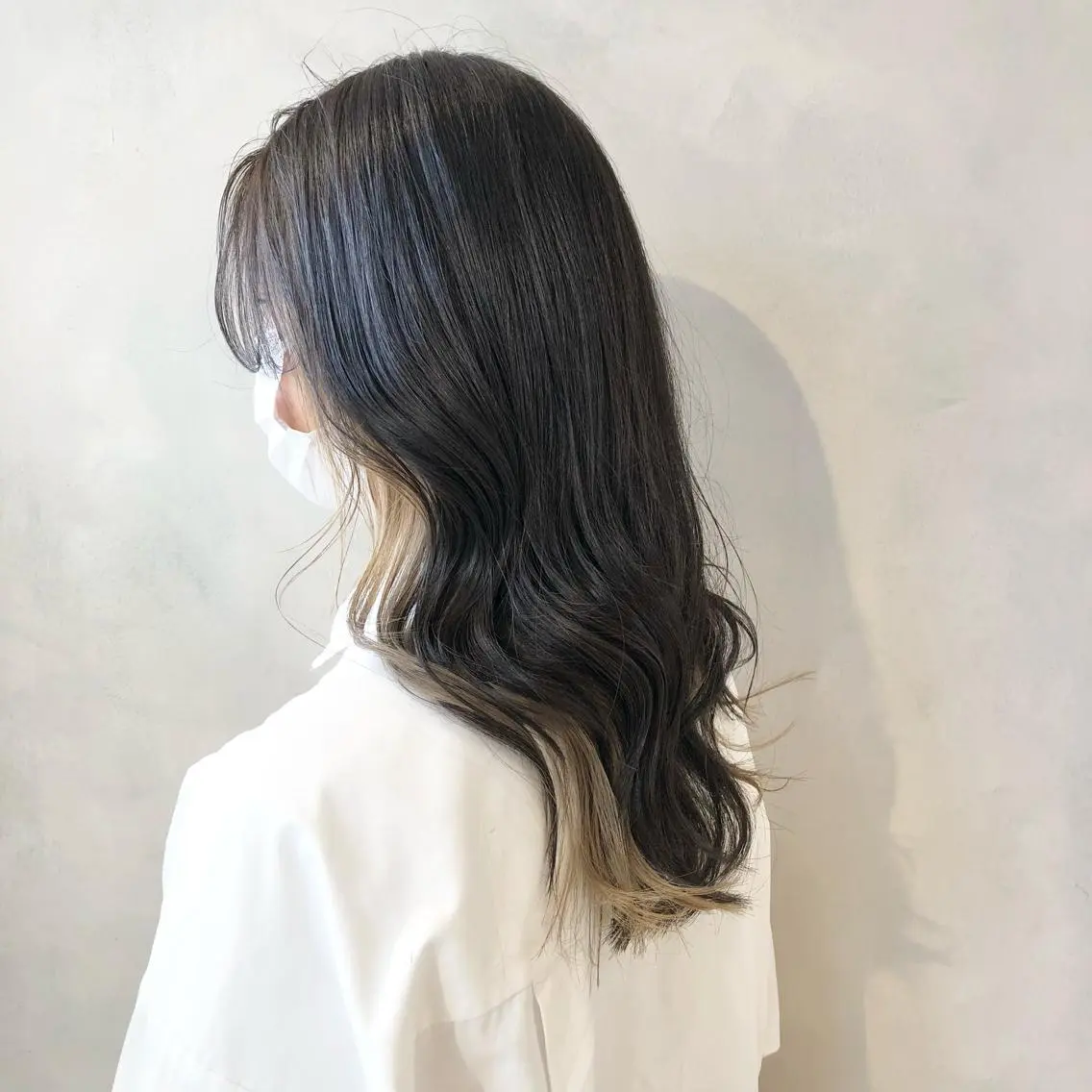 ロング 髪質改善⌇透明感 カラー⌇川上葵のヘアスタイル