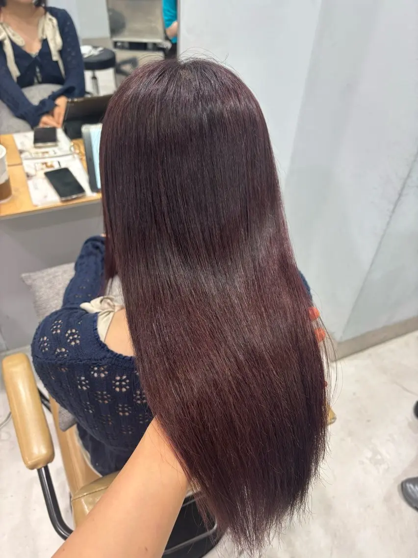ロング 油井 緋織のヘアスタイル