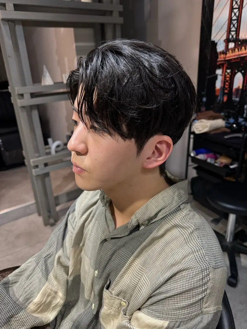 ミディアム メンズ 似合う髪型が 分からない方へのヘアスタイル