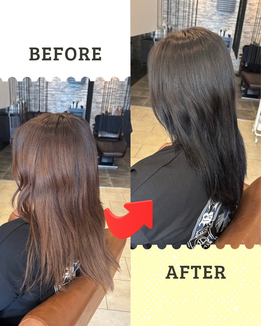 カラー ヘアカラー Cuthie あやののヘアスタイル