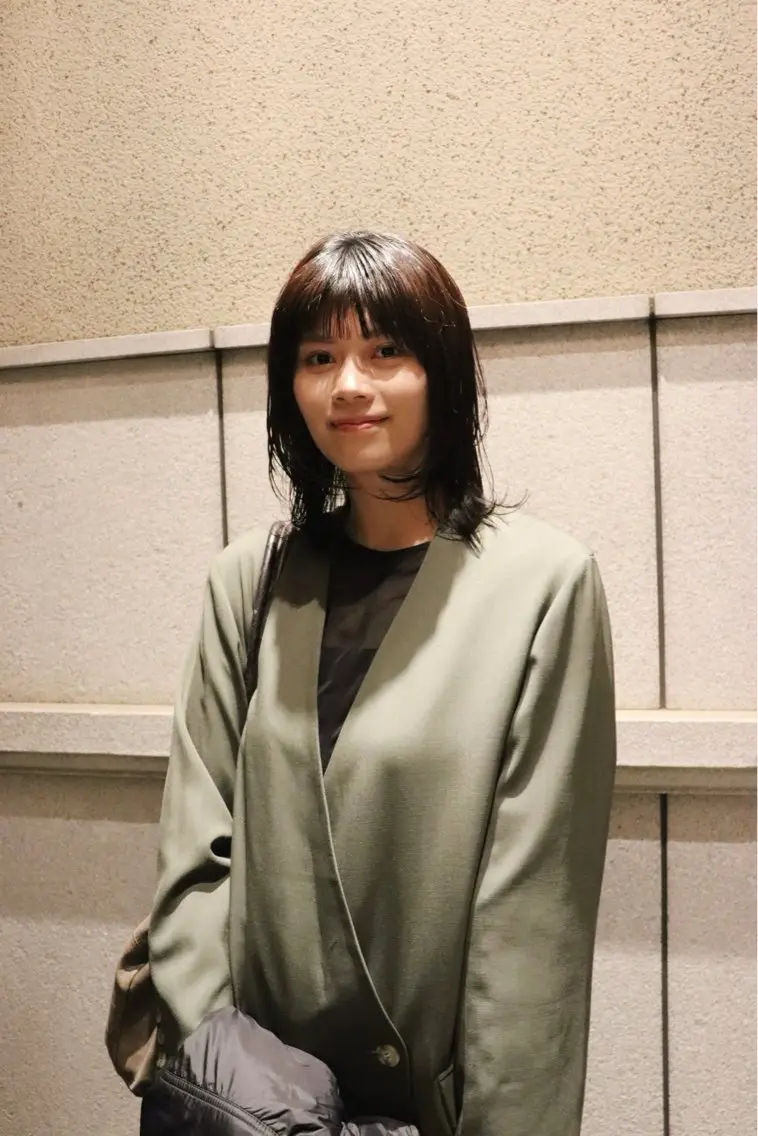 ミディアム カラー 似合わせカット /パーマ岡本淳平のヘアスタイル