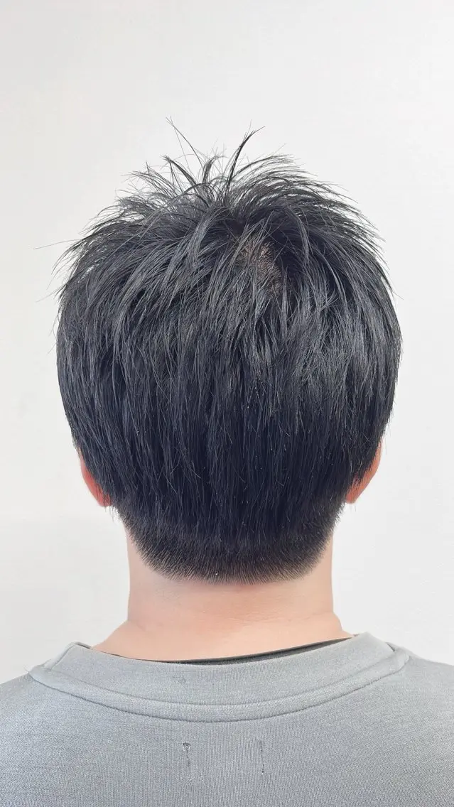 ミディアム ヘアアレンジ メンズ ツーブロック 千佳 CHIKAのヘアスタイル