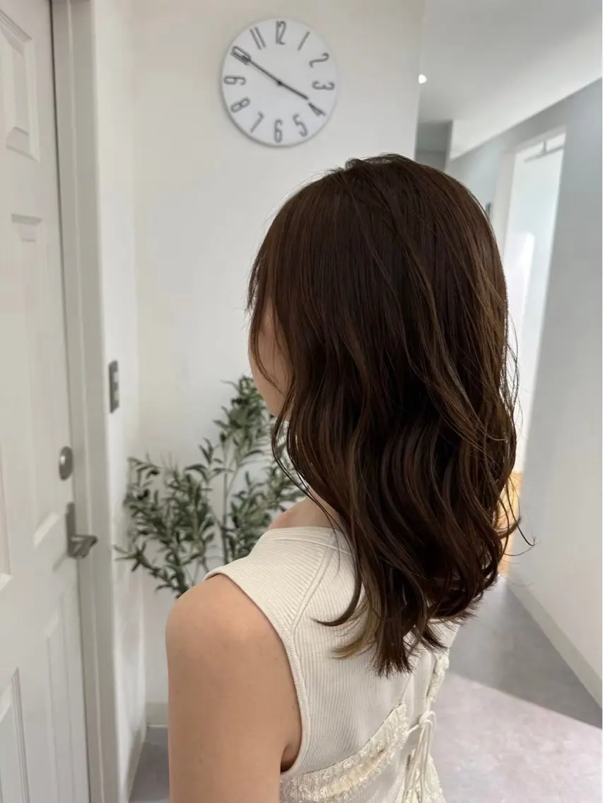 ヘアカラー+トリートメント🎀の写真