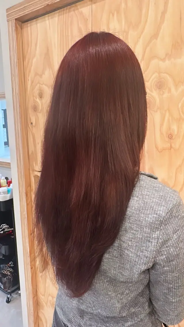 カラー 沖村 隆乃介のヘアスタイル