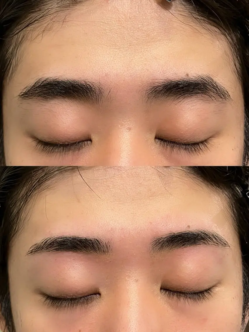 アイブロウ 眉毛ワックス脱毛 Hair&Make Nahoのマツエク・マツパデザイン