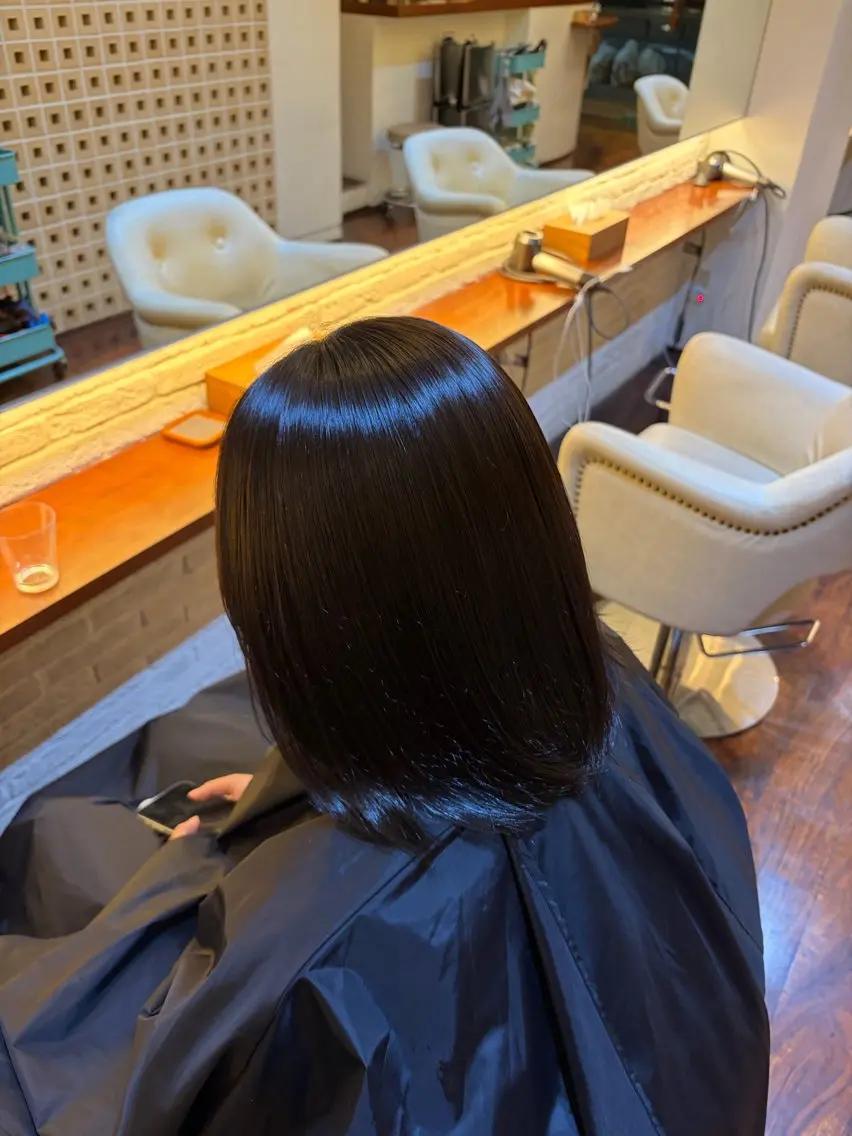 カラー ヘアカラー トリートメント CoCoon sayuのヘアスタイル