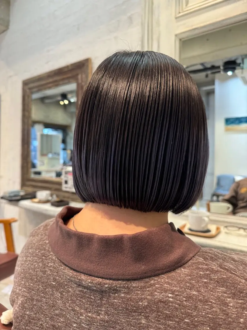 ショート カラー カット ヘアカラー トリートメント 髪質改善/縮毛矯正/ レイヤーカット/ガブのヘアスタイル
