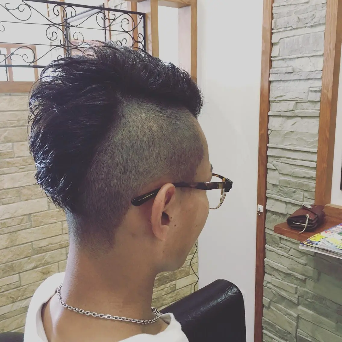 ショート メンズ ボウズ おしゃれボウズ 山岡 秀規のヘアスタイル