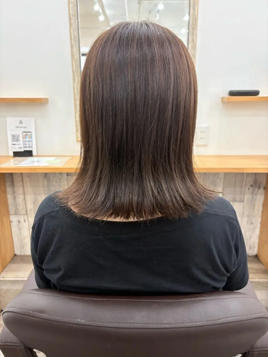 カラー 齋藤 香織のヘアスタイル