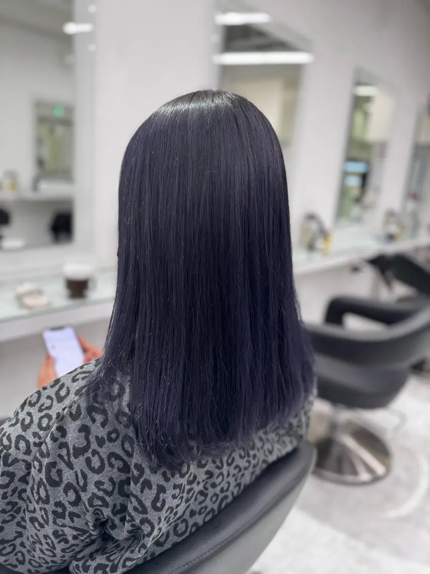 ロング カラー ヘアアレンジ 透け上品ハイトーン 職人ゆうと🤍のヘアスタイル