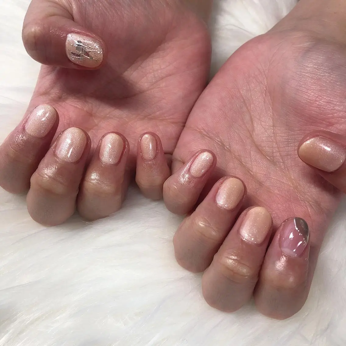ネイル ハンドネイル 西岡 杏のネイルデザイン