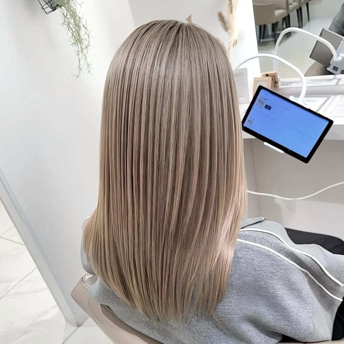 カラー ブリーチ ケアカラー ダブルカラー ヘアカラー 大宮ブリーチ×髪質 改善カラー/Meguのヘアスタイル