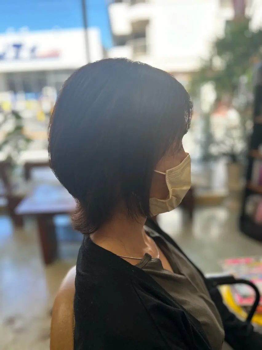 ショート ショートヘア 水田 誠貴のヘアスタイル