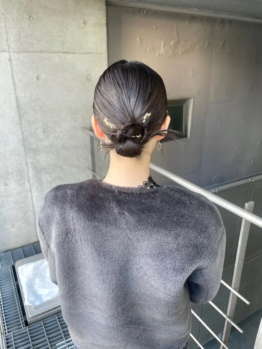 ミディアム ヘアアレンジ ヘアセット ヘアセット ✴︎Mai✴︎銀座のヘアスタイル