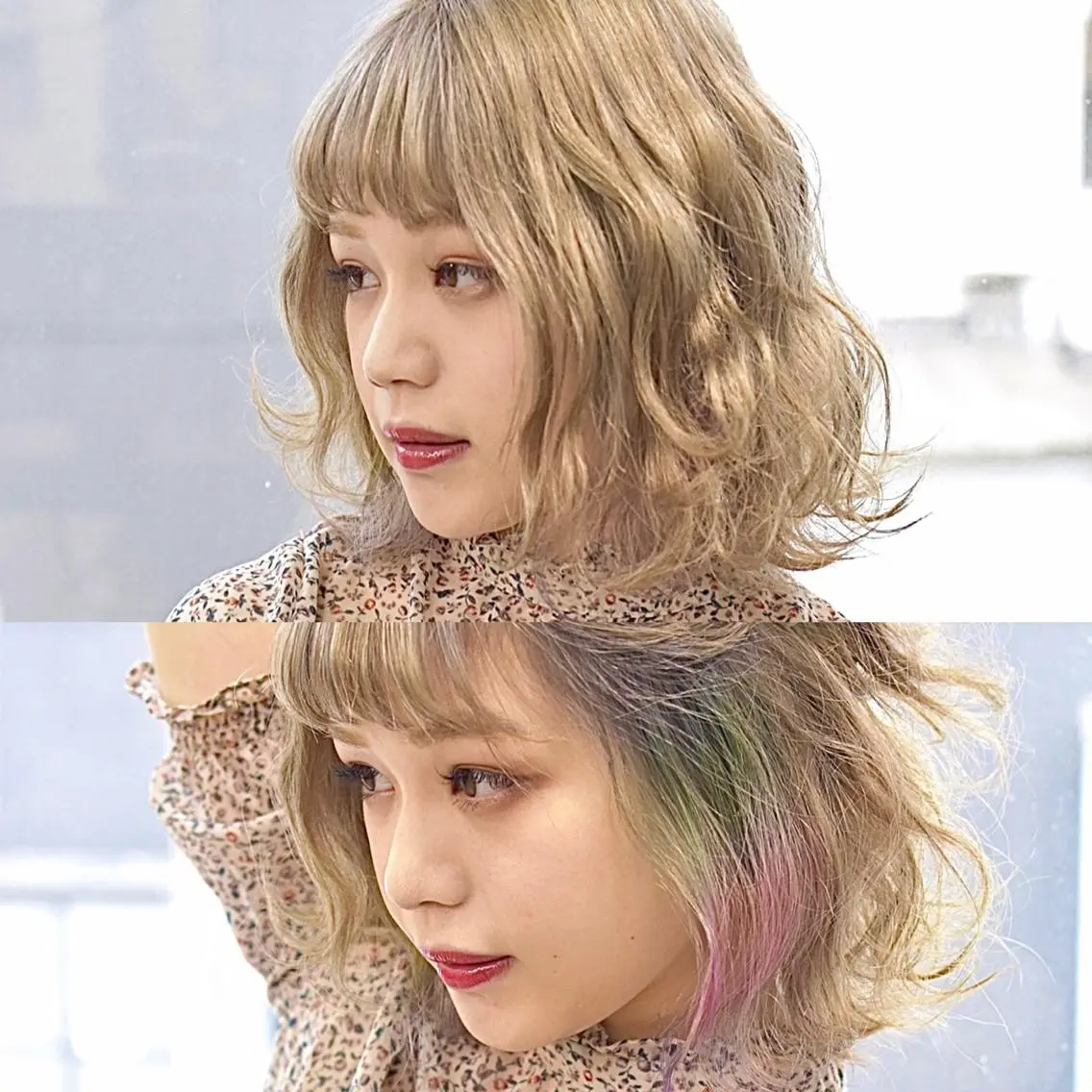 ショート ハイトーン💫 エクステ💫maiのヘアスタイル