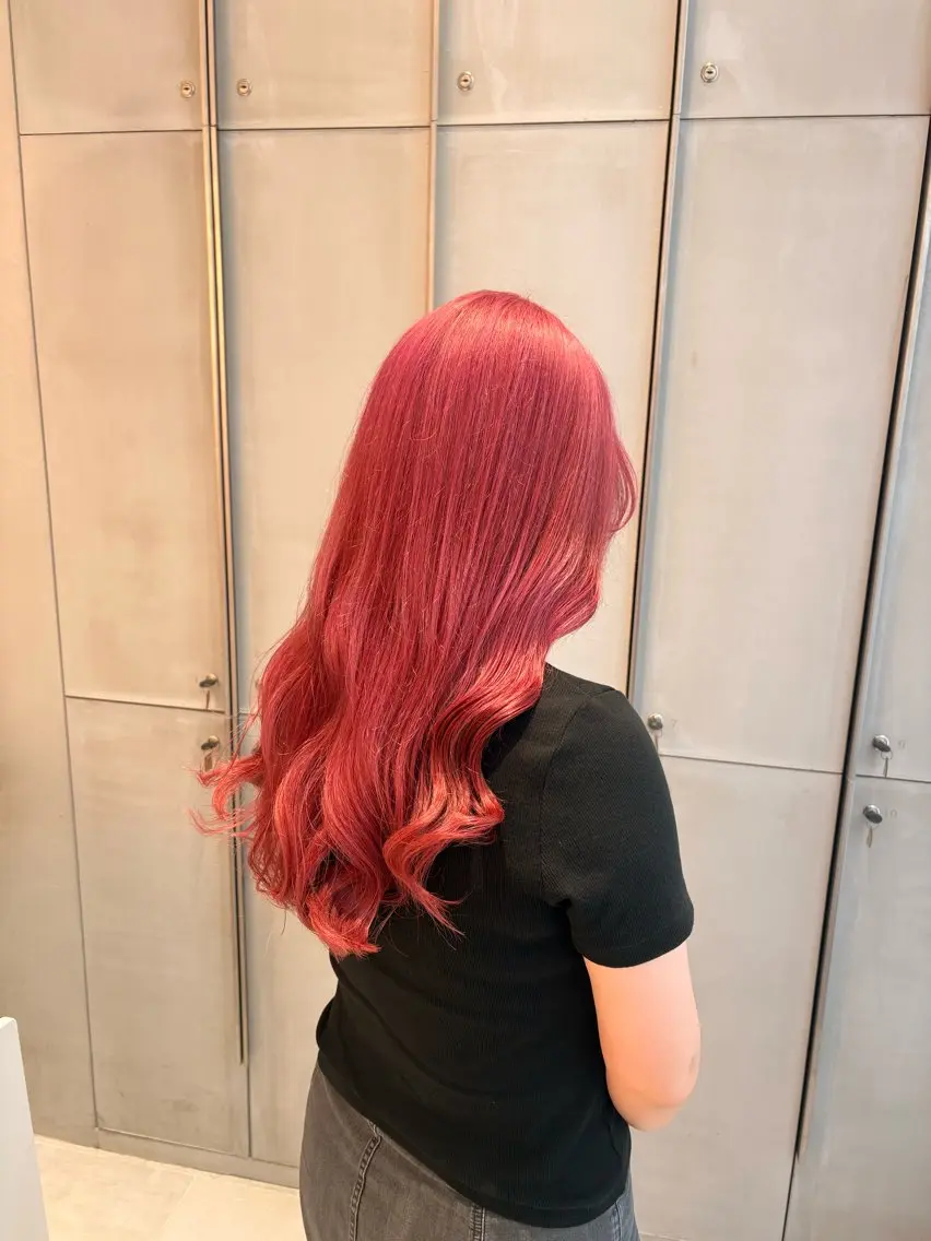 ロング ヘアカラー トリートメント 🌻花音🌻メンズ /艶カラー/Wカラーのヘアスタイル
