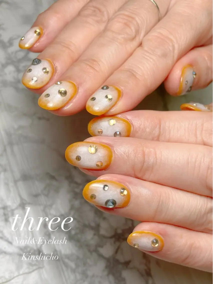 ネイル 韓国ネイル three Nail&Eyeのネイルデザイン