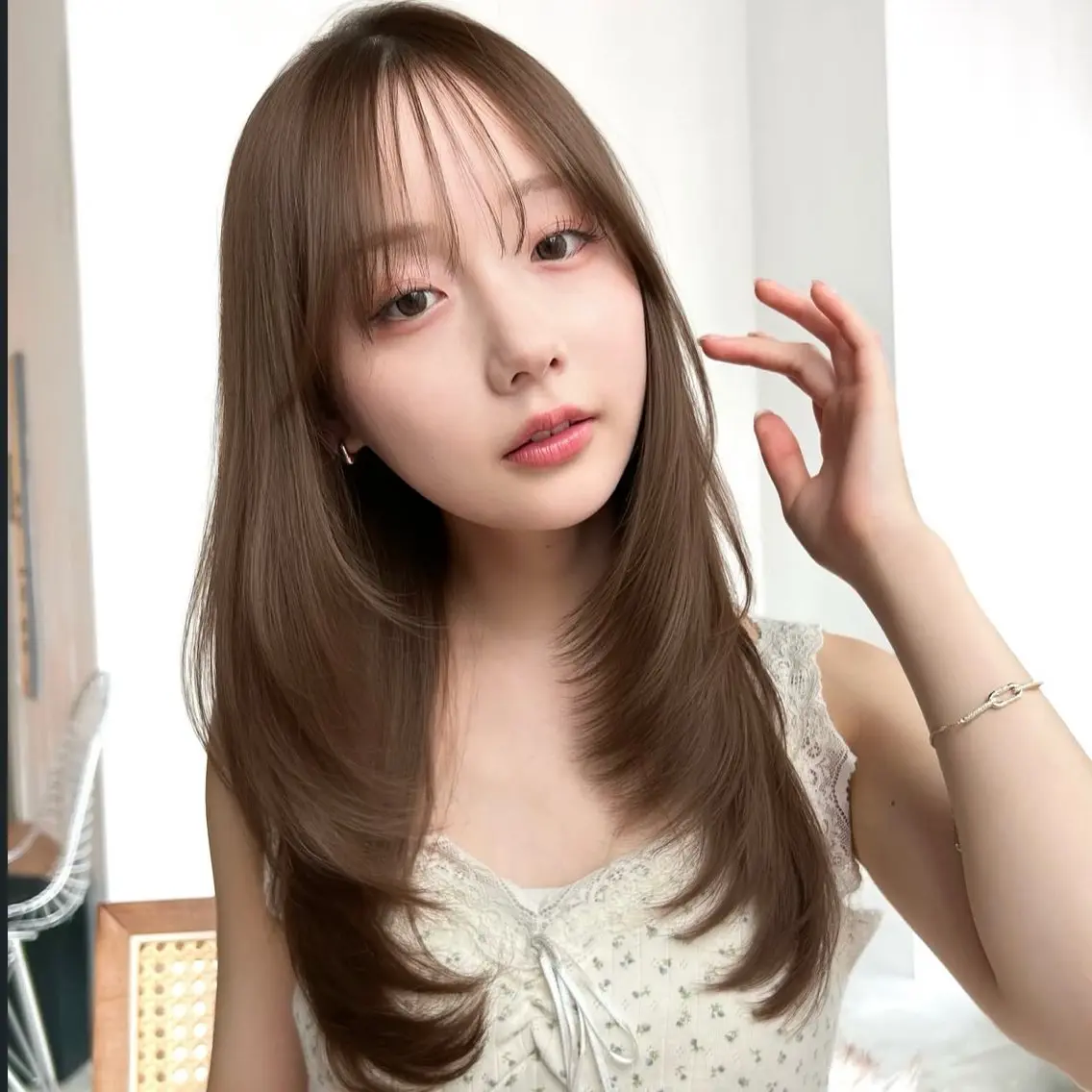 セミロング 池袋似合わせカット ✂️YUUKIのヘアスタイル