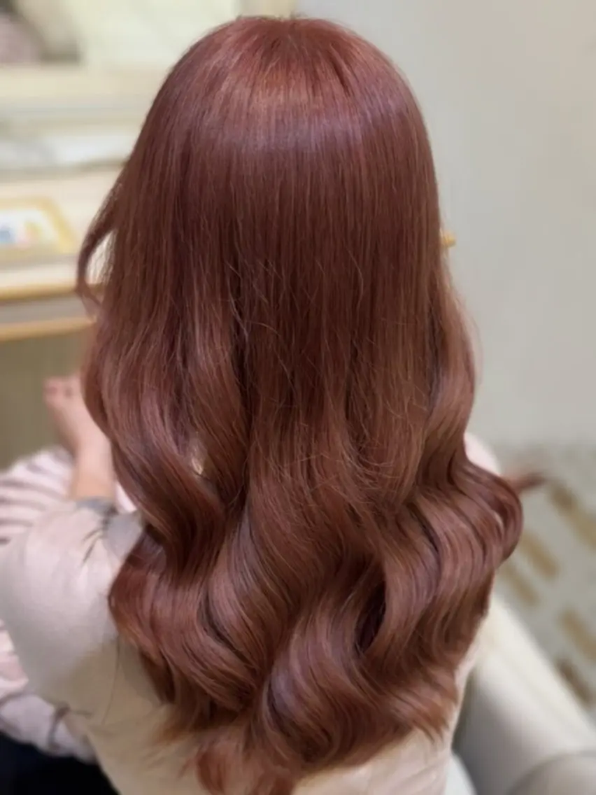 カラー 透明感カラー🩷 Nozomiのヘアスタイル