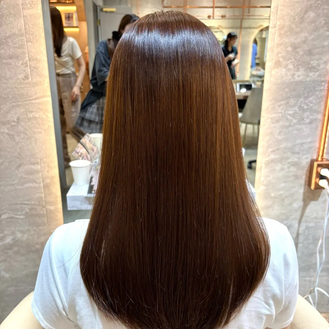セミロング 似合わせカット/ 🎀さらさ🎀のヘアスタイル