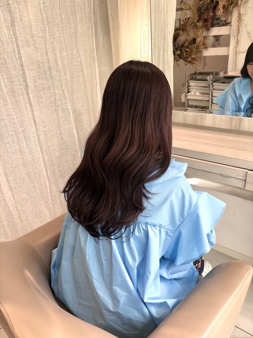 ロング ヘアカラー トリートメント 【似合わせボブ】 ／ おおの かい🫟のヘアスタイル