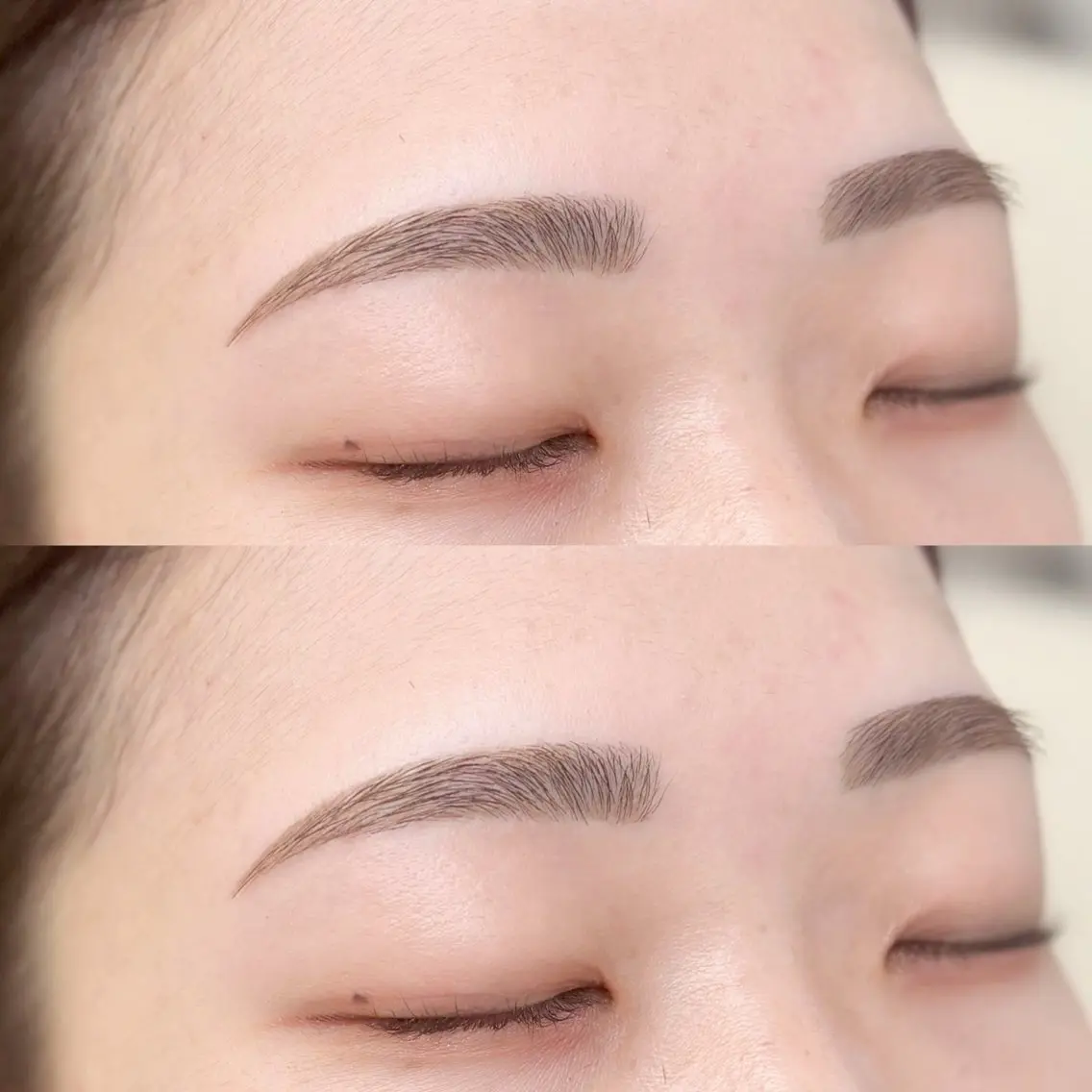 美眉毛アイブロウWAXスタイリング＋毛量調整有（間引き）+眉メイク￥4700の写真