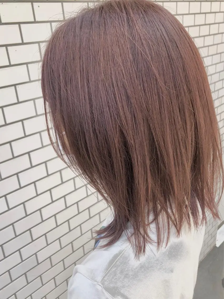おまかせカラー提案中♪【艶カラーコース】カラー+ハホニコトリートメントの写真