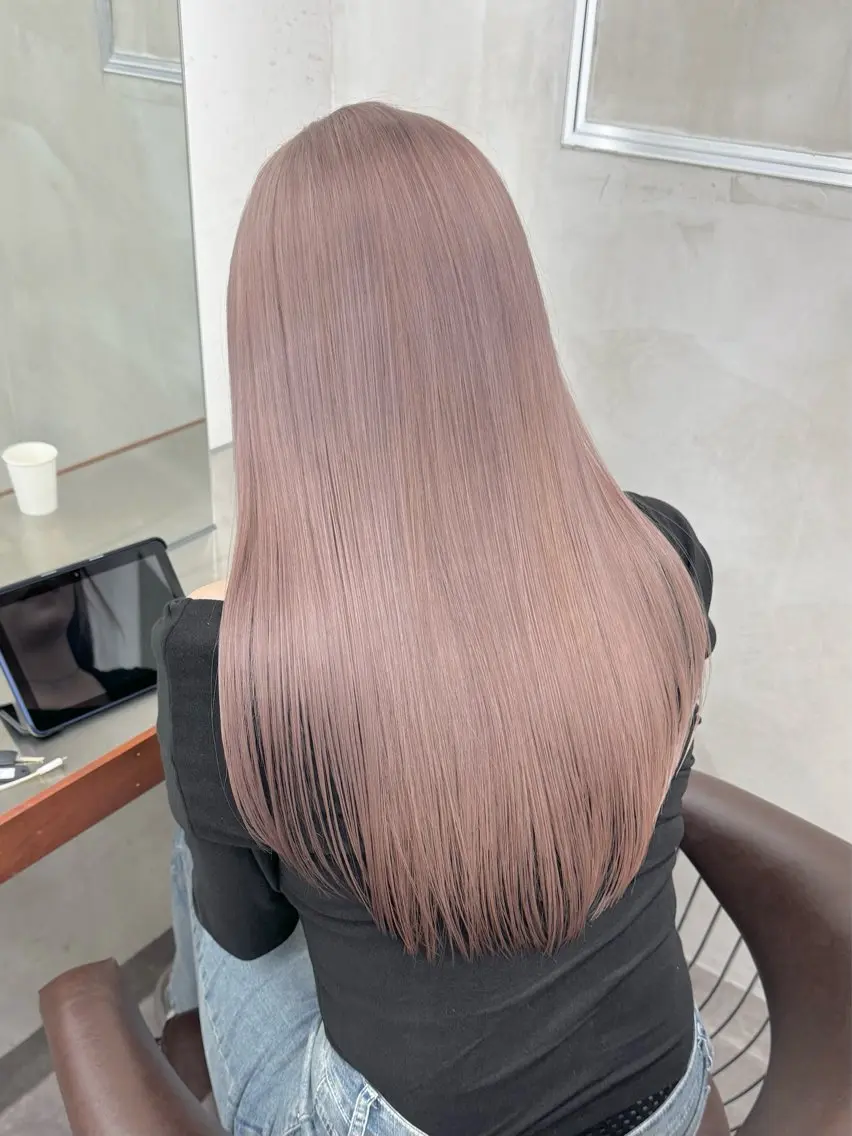 ロング カラー カット ヘアカラー トリートメント ブリーチ ハイトーン 特化🌈フジタハルキのヘアスタイル