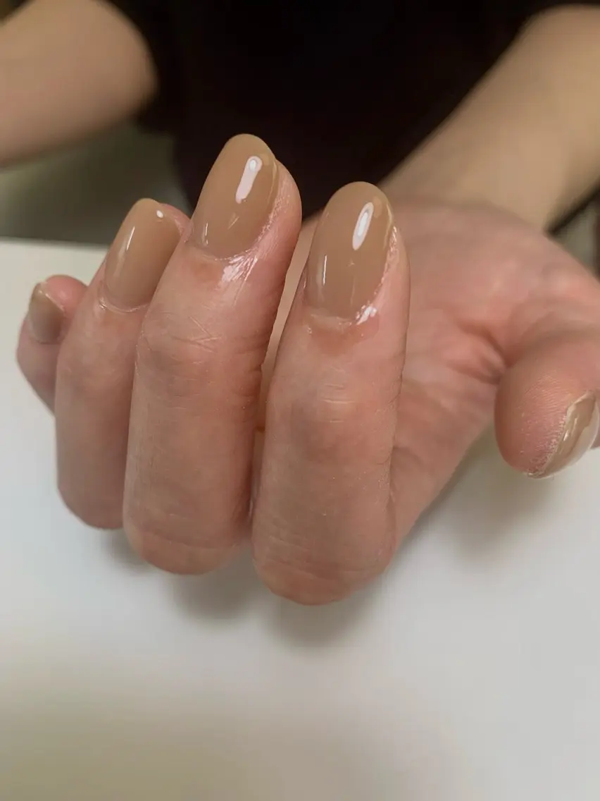 ネイル ワンカラーネイル is..nail 🌷sonokoのネイルデザイン