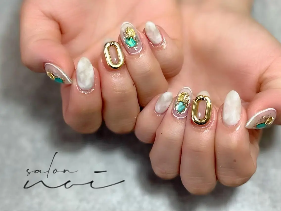 ネイル ハンドネイル salon noiのネイルデザイン