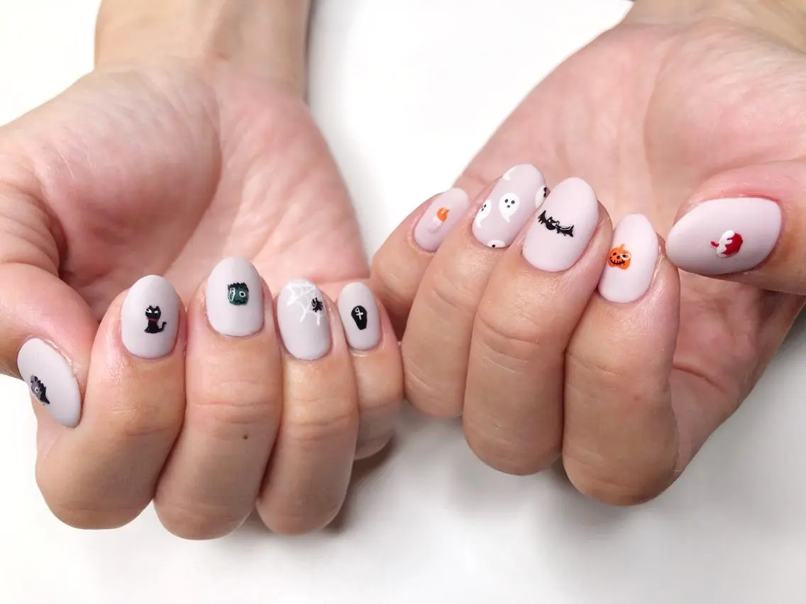 ネイル ハロウィン NAILSALON RuINのネイルデザイン
