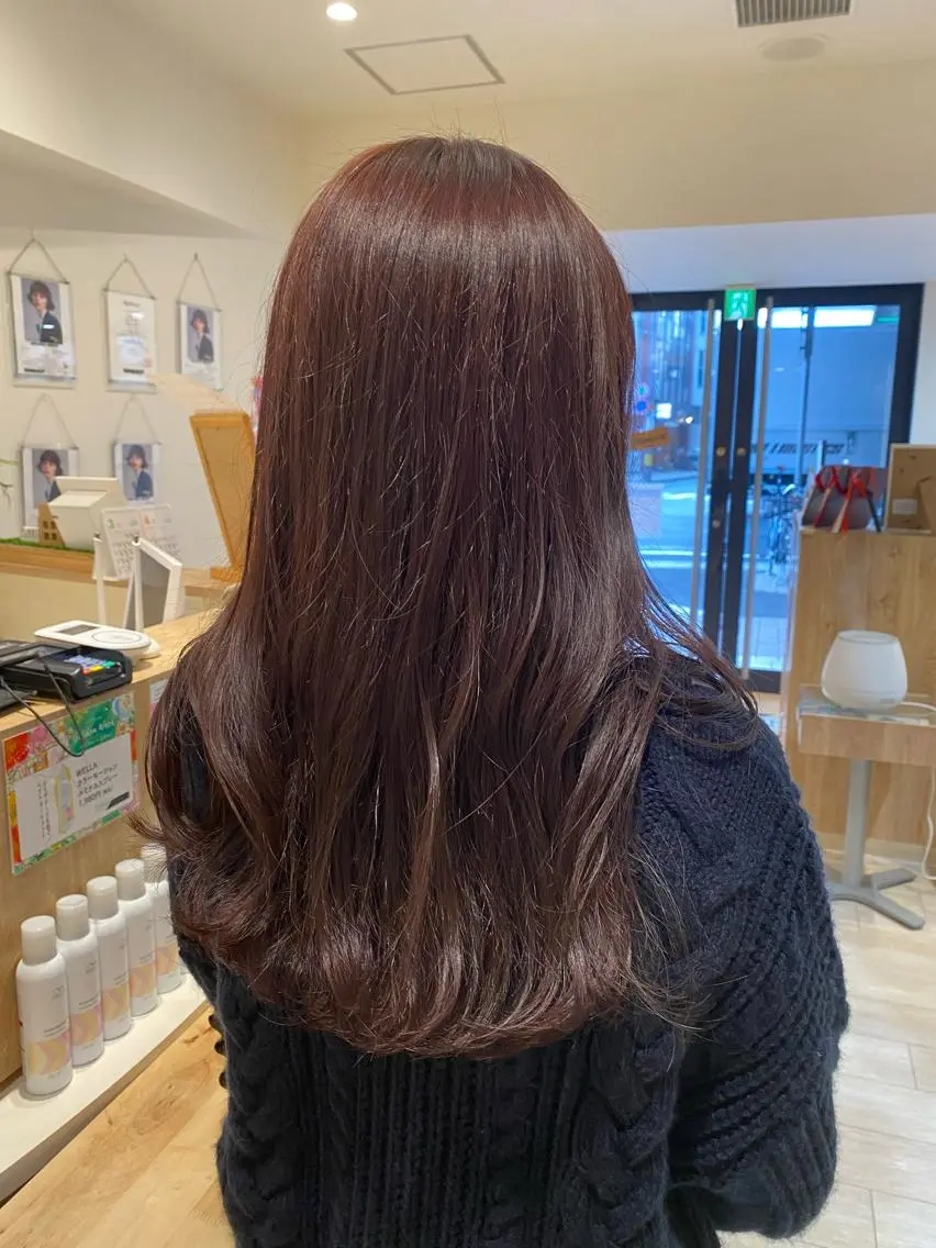 【透明感特化カラー】カット+透明感イルミナカラーの写真