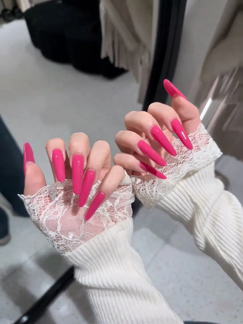 JRネイリスト チップ長さだし10本+ワンカラー オフなしの写真