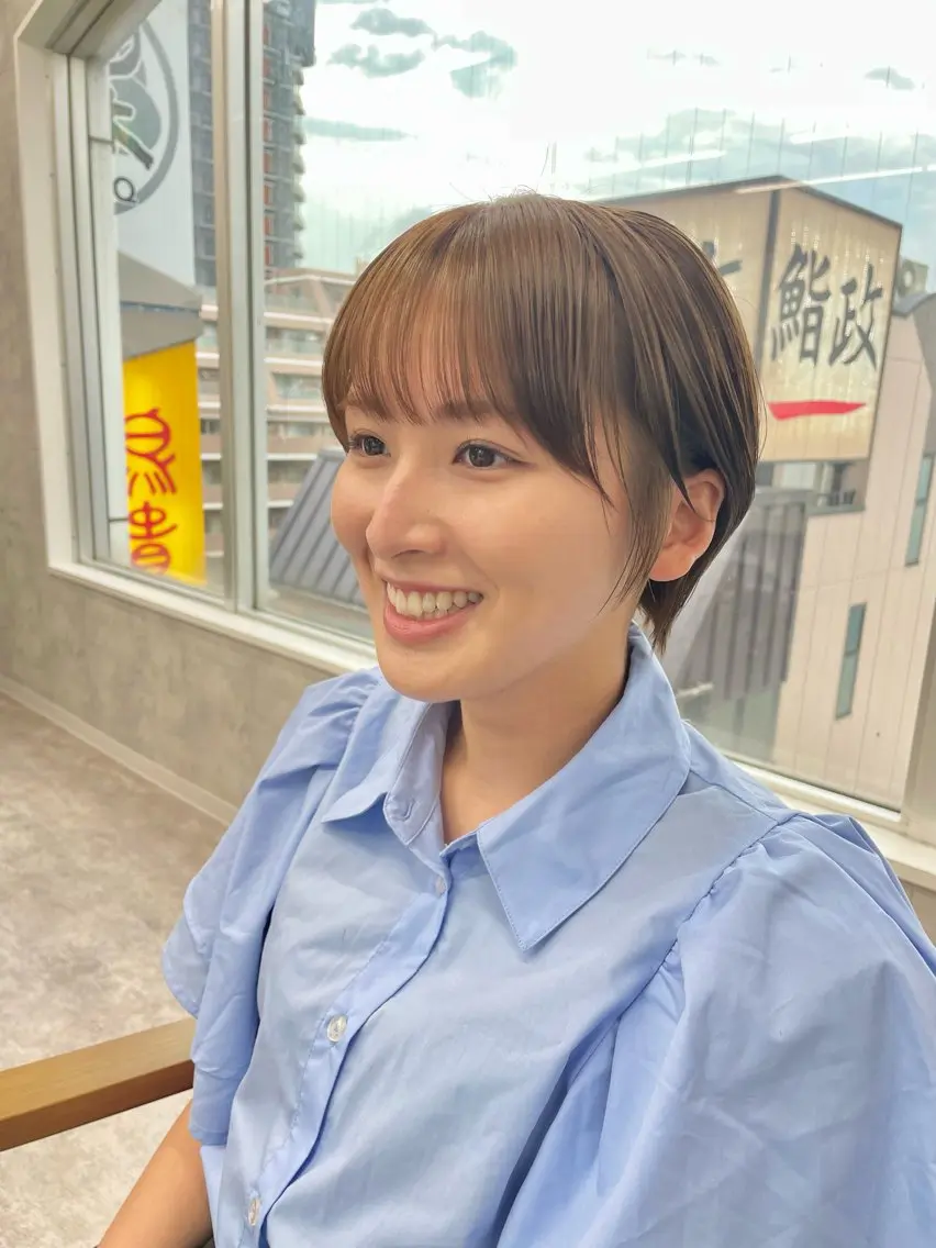 【🉐当日限定】透明感カラー＋コーティングトリートメント🌟の写真
