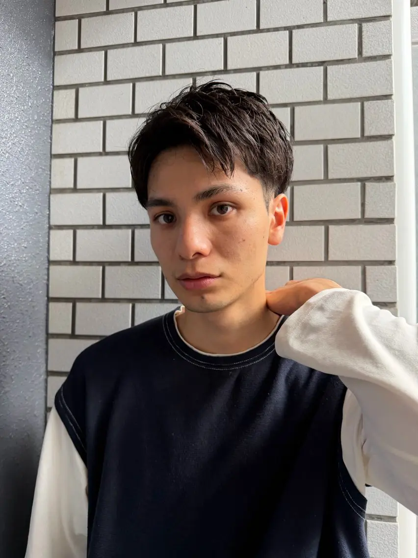 カラー パーマ メンズ カット パーマ トリートメント ヘアセット 再現性No.1ヘア ごーた立川のヘアスタイル
