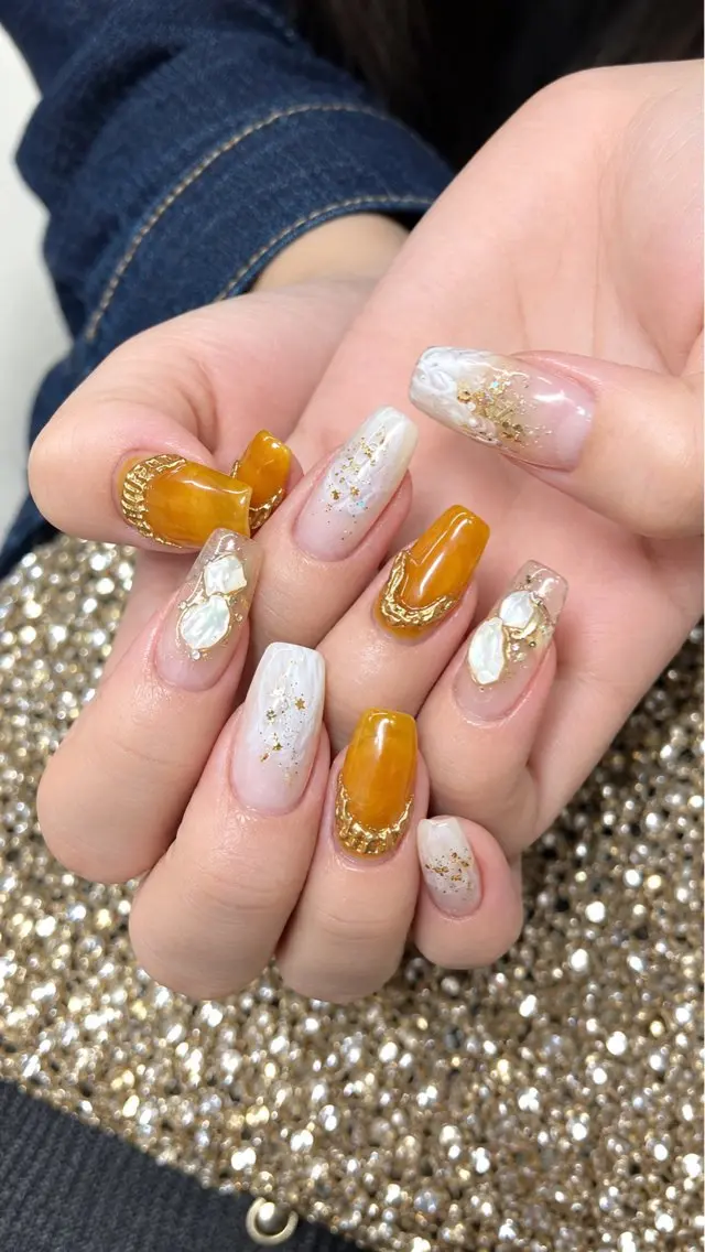 ネイル Horie 雪のネイルデザイン