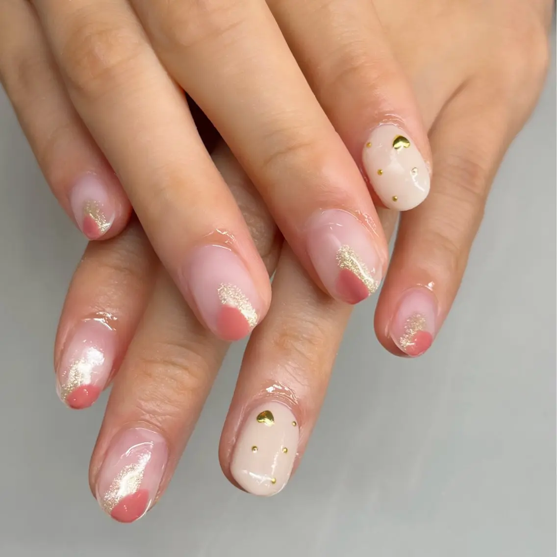 ネイル シンプルネイル ハンドネイル Knail . iのネイルデザイン