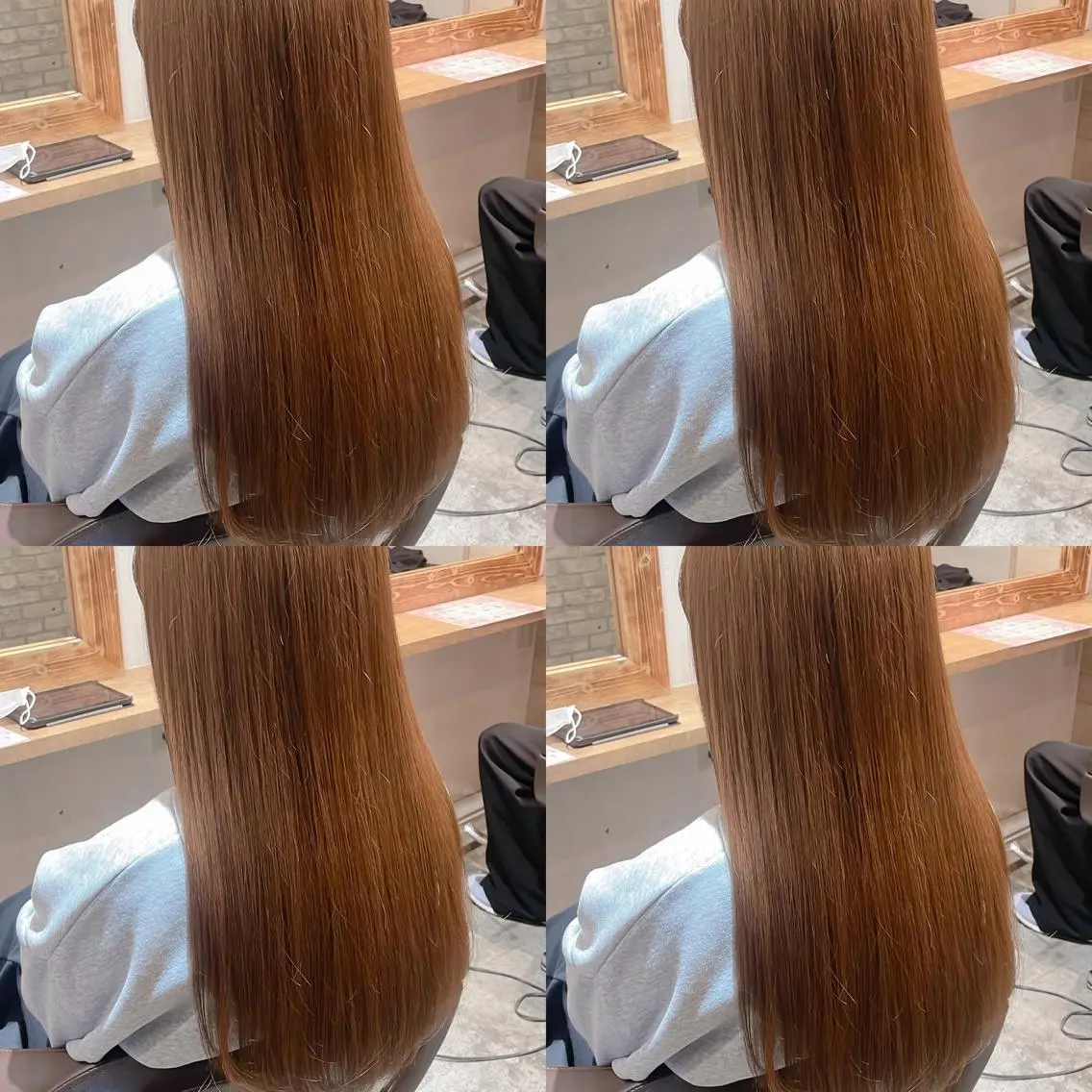 ロング カラー カット ヘアカラー トリートメント Minami. 🩵 再現性特化ヘアのヘアスタイル