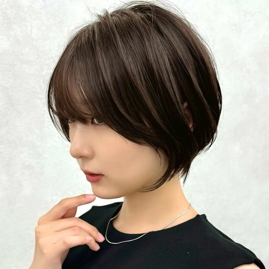 ショート ショートボブ 丸みショート ボブ 顔周りカット ショートヘア カット 似合わせショート/ 髪質改善✨遠田✨のヘアスタイル