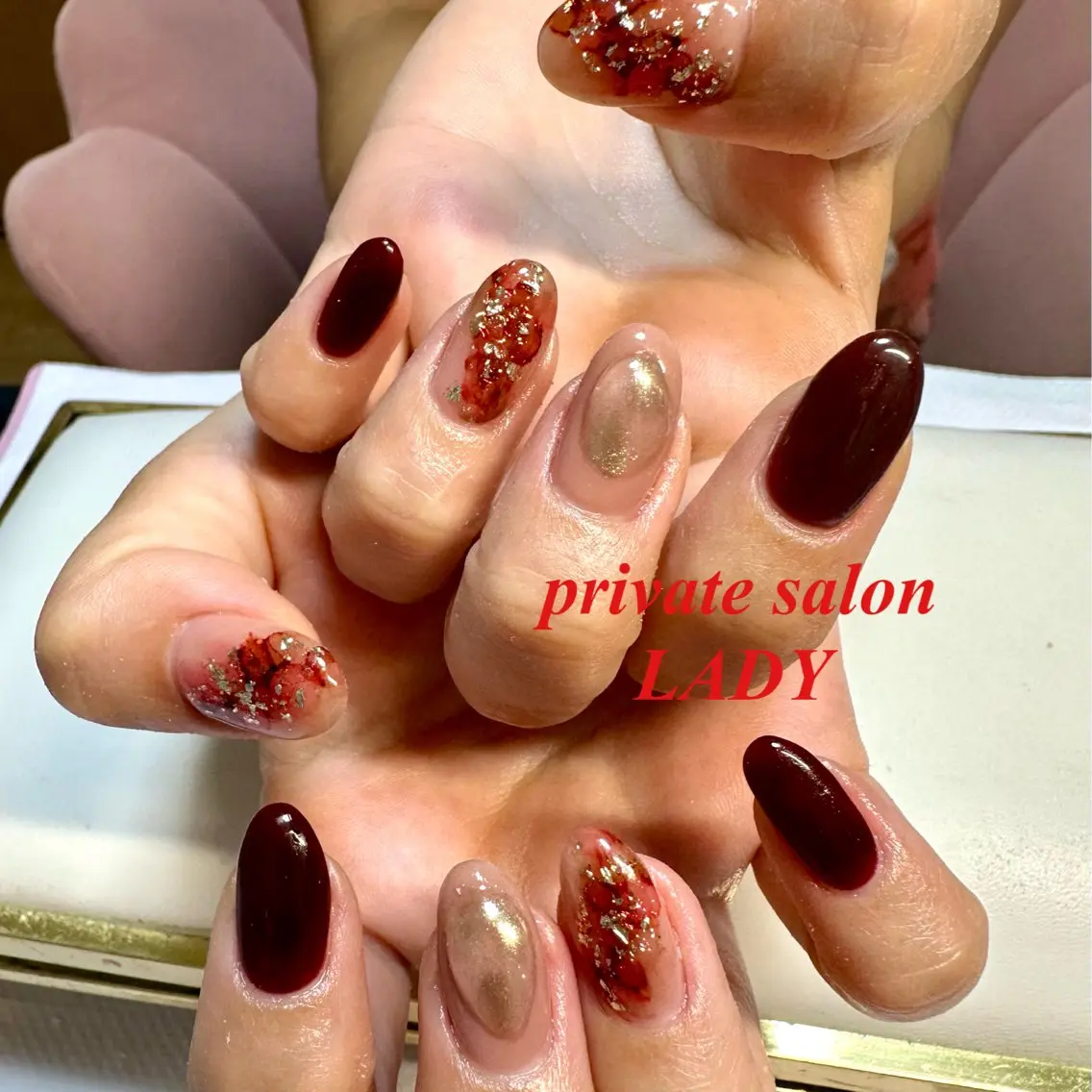 ネイル ニュアンスネイル 桜田 麻菜のネイルデザイン