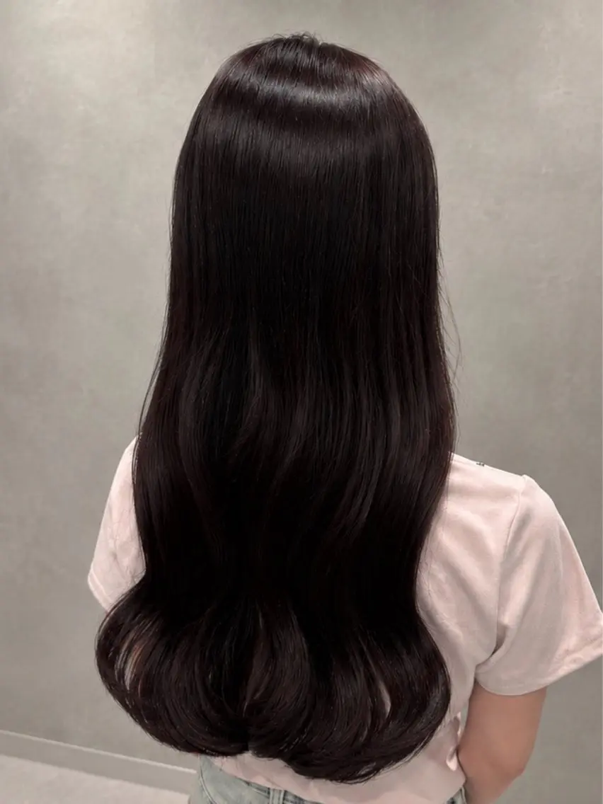 ロング カラー ヘアカラー トリートメント 透明感カラー💎 アレンジ🩰Rimiのヘアスタイル