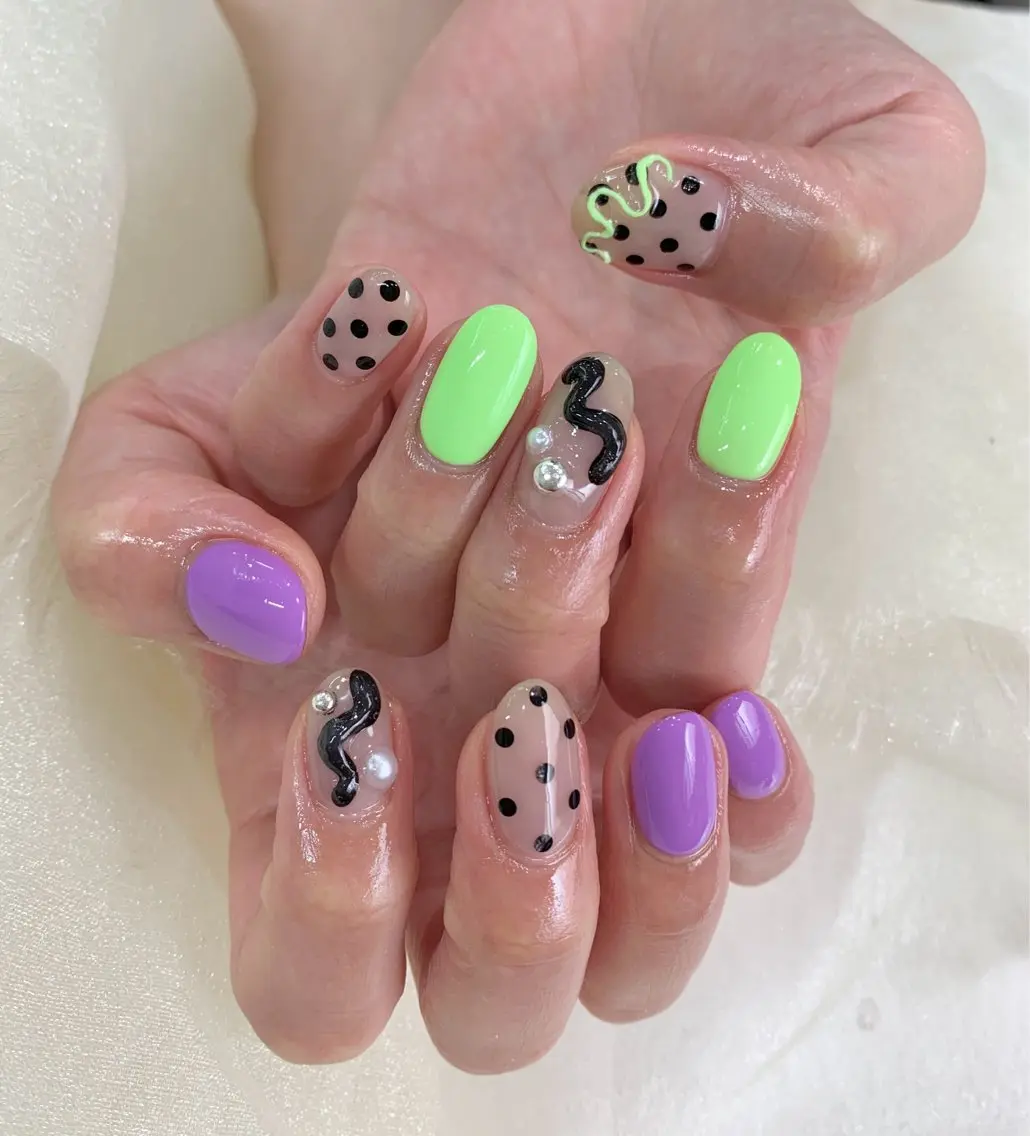 ネイル ハンドネイル nail salon quartettoのネイルデザイン