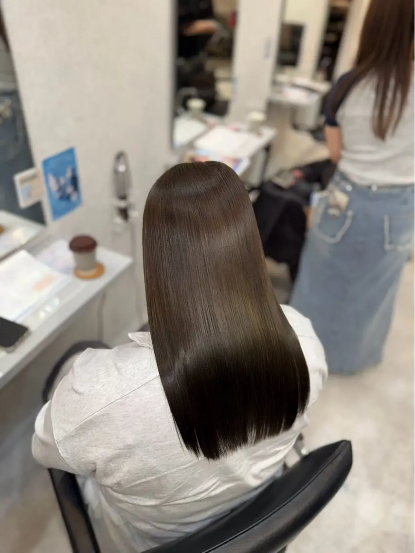 ロング 藤田 准のヘアスタイル