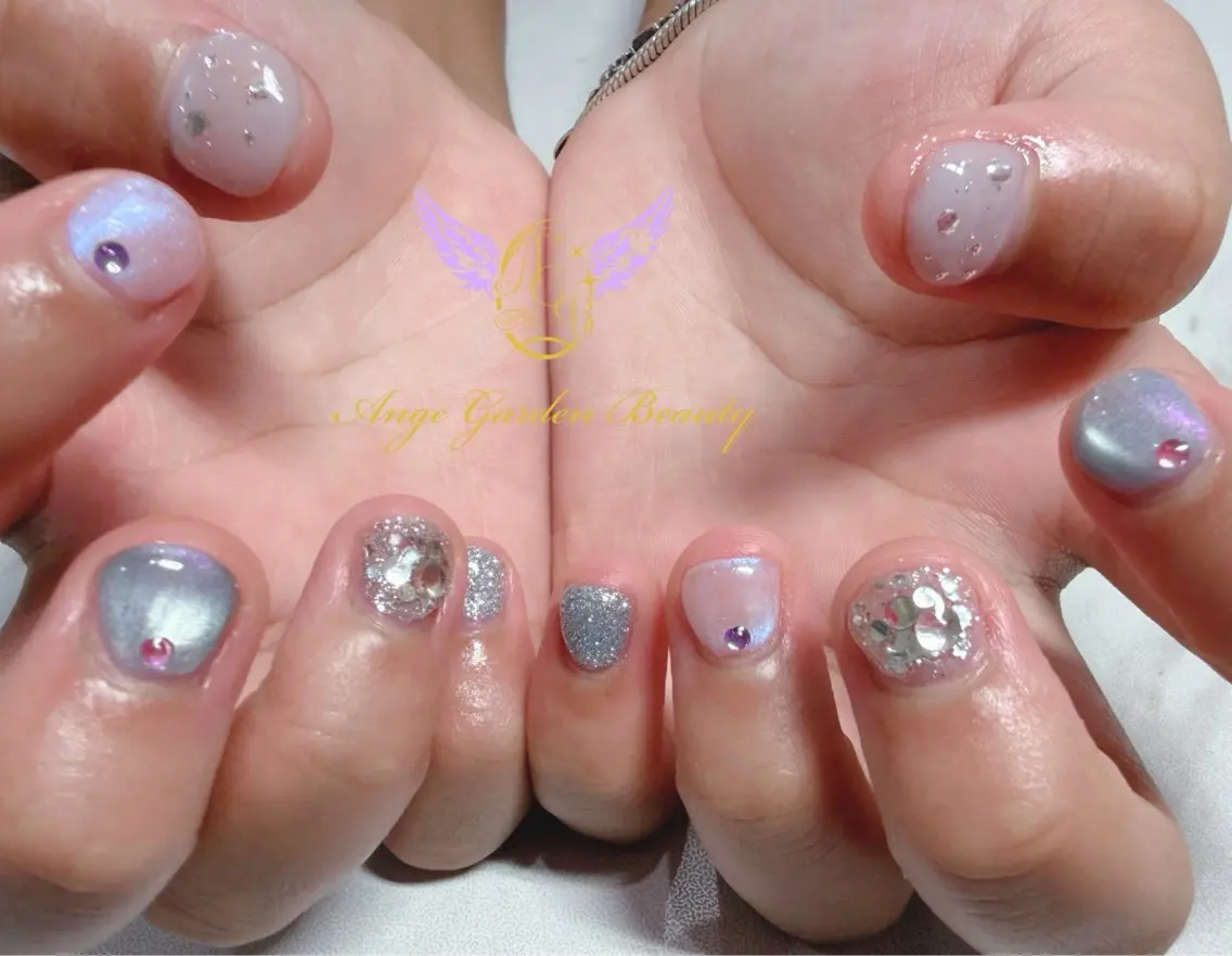 ネイル ハンドネイル AngeGarden Beautymihoのネイルデザイン