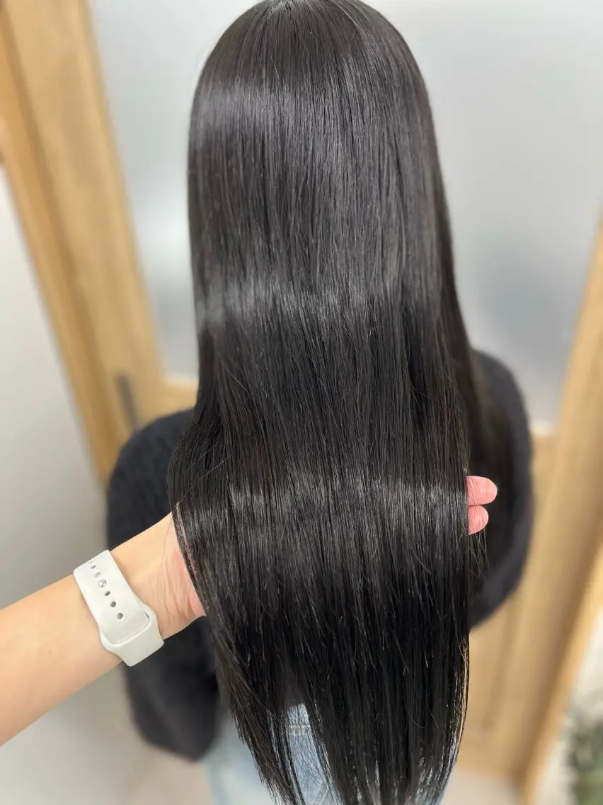 ロング カラー カット ヘアカラー トリートメント 🫧ぷる艶カラー🫧 Yuubi🦩のヘアスタイル